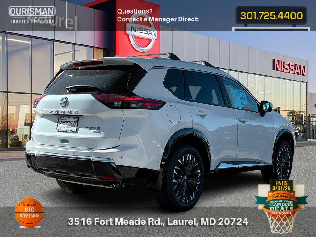 new 2026 Nissan Rogue car, priced at $38,366
