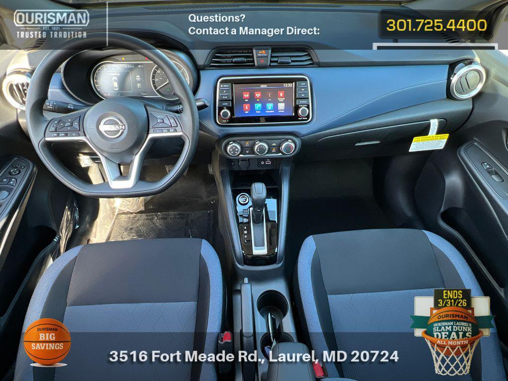 new 2025 Nissan Versa car, priced at $19,485