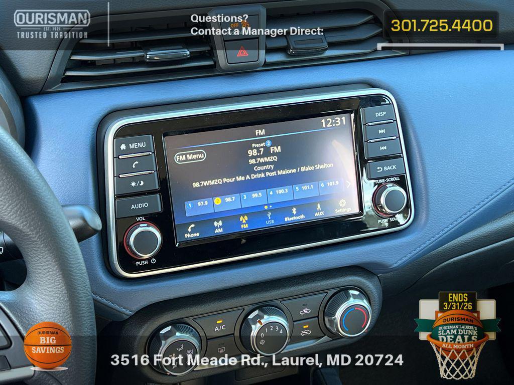 new 2025 Nissan Versa car, priced at $19,485