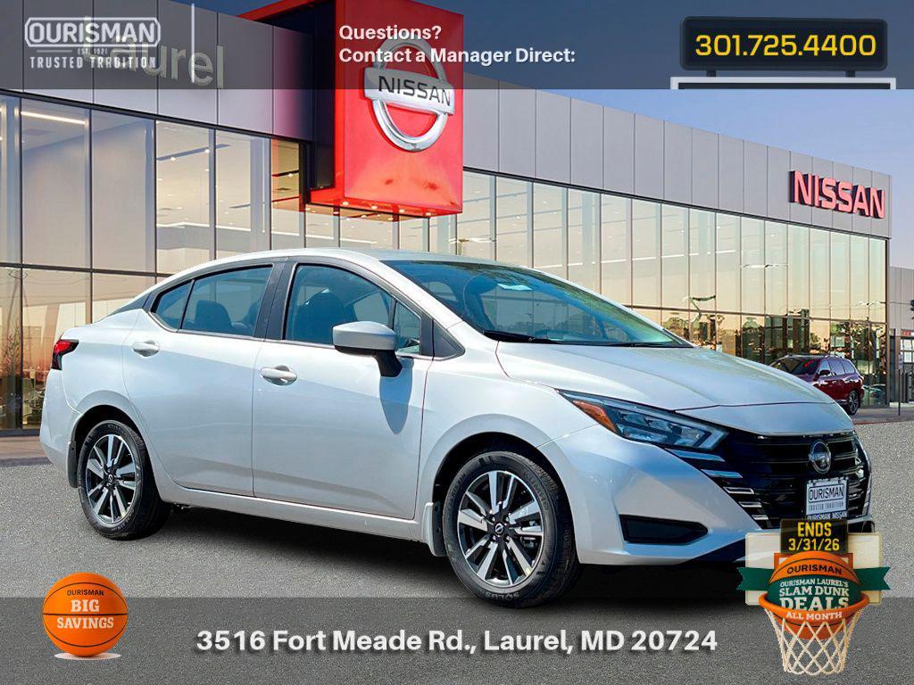 new 2025 Nissan Versa car, priced at $19,045