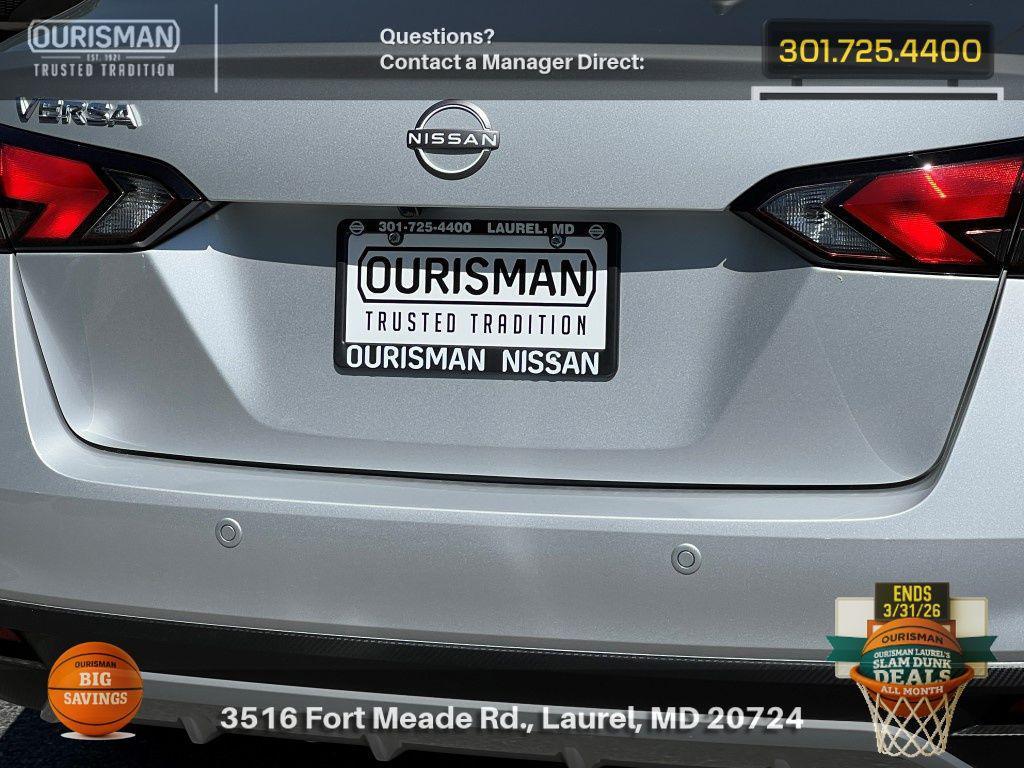 new 2025 Nissan Versa car, priced at $19,045