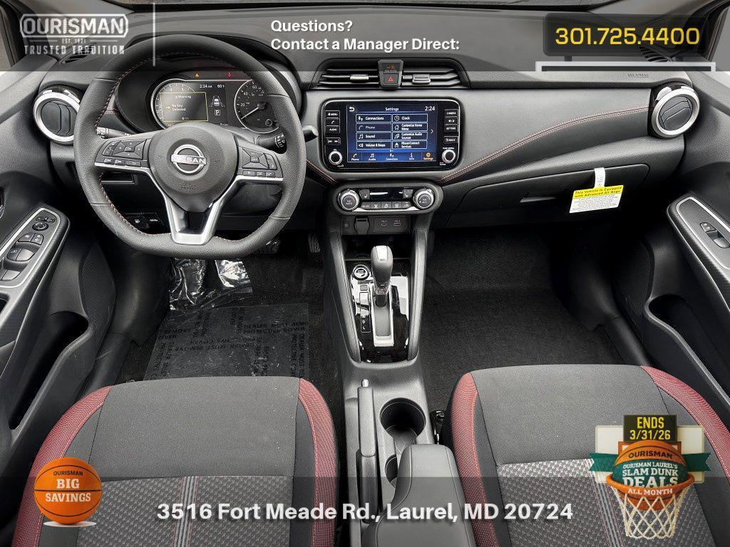 new 2025 Nissan Versa car, priced at $20,485