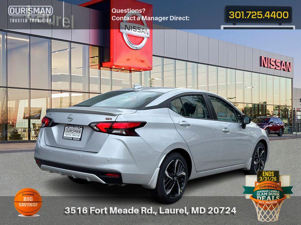 new 2025 Nissan Versa car, priced at $20,485