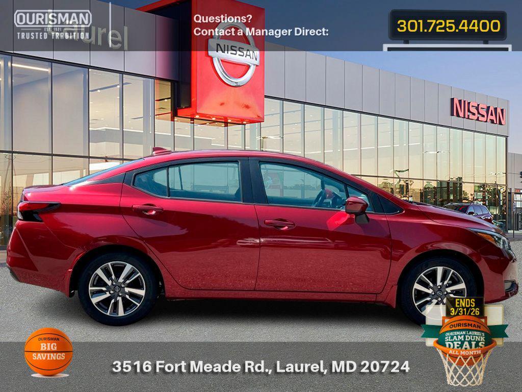 new 2025 Nissan Versa car, priced at $18,985