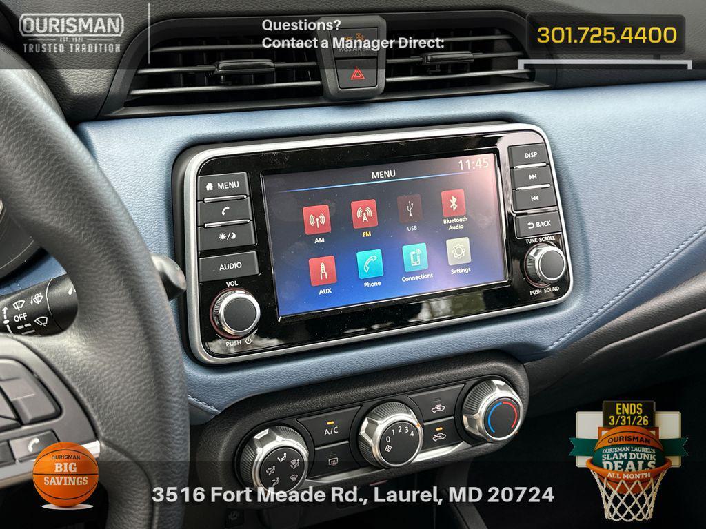 new 2025 Nissan Versa car, priced at $19,535