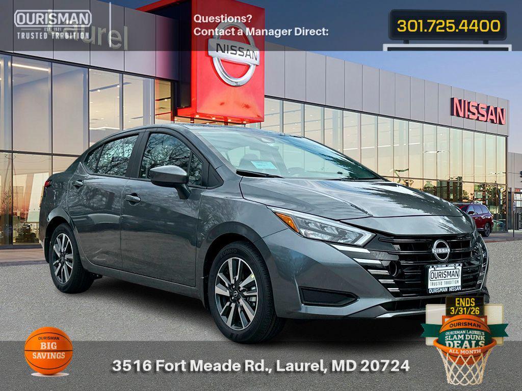 new 2025 Nissan Versa car, priced at $19,535