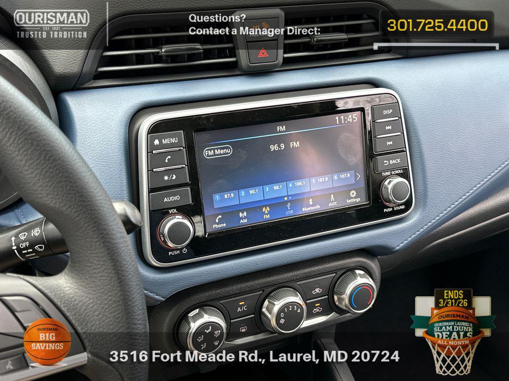new 2025 Nissan Versa car, priced at $19,535