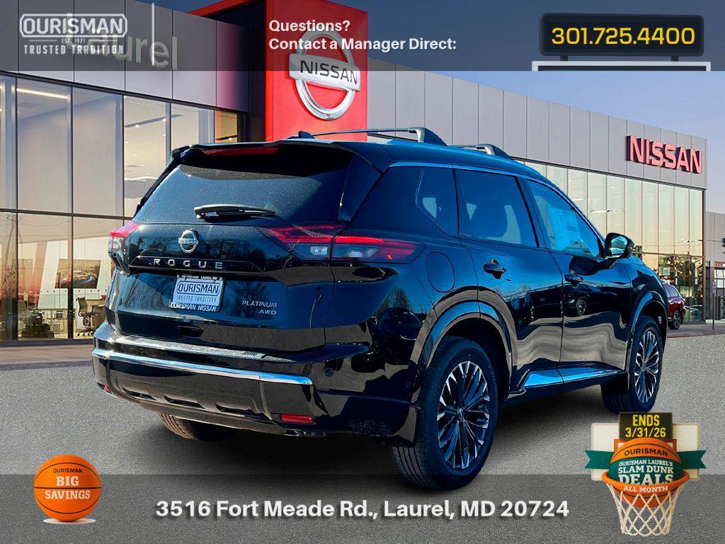new 2026 Nissan Rogue car, priced at $38,366