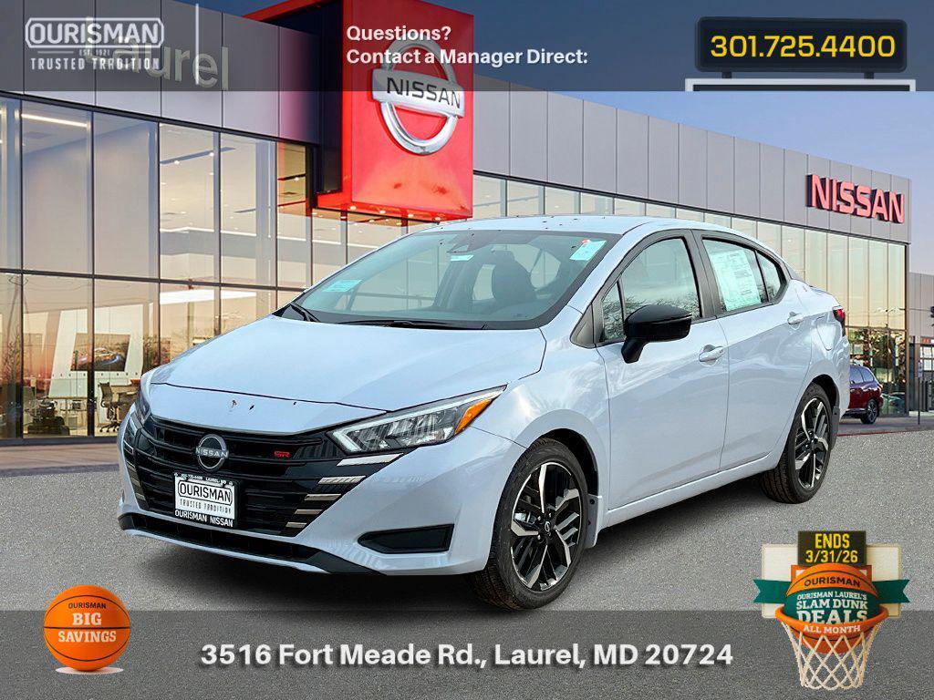 new 2025 Nissan Versa car, priced at $20,495