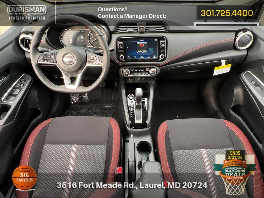 new 2025 Nissan Versa car, priced at $20,495