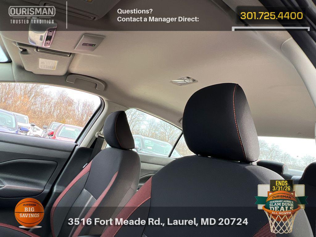 new 2025 Nissan Versa car, priced at $20,495