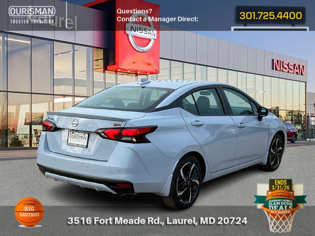 new 2025 Nissan Versa car, priced at $20,495