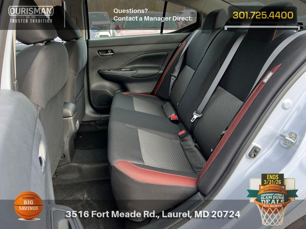 new 2025 Nissan Versa car, priced at $20,495