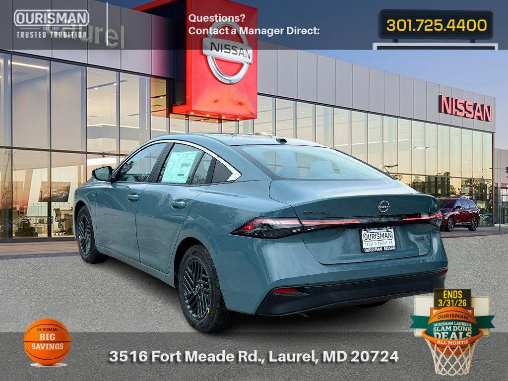 new 2026 Nissan Sentra car, priced at $25,009