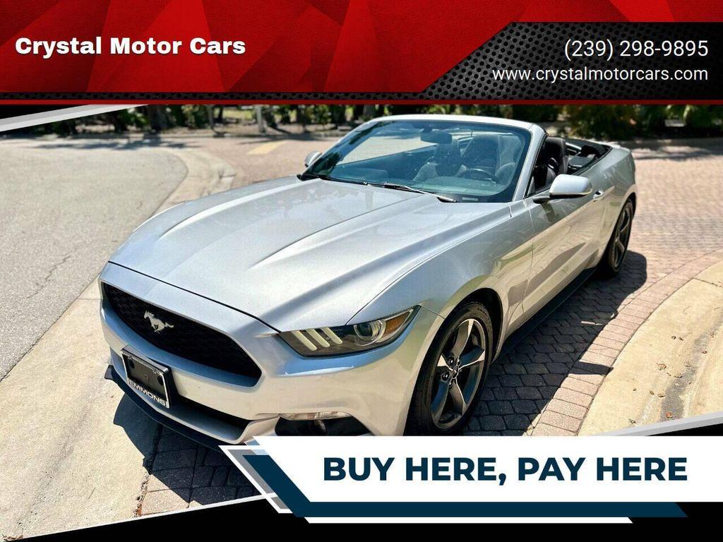 used 2015 Ford Mustang car, priced at $12,995