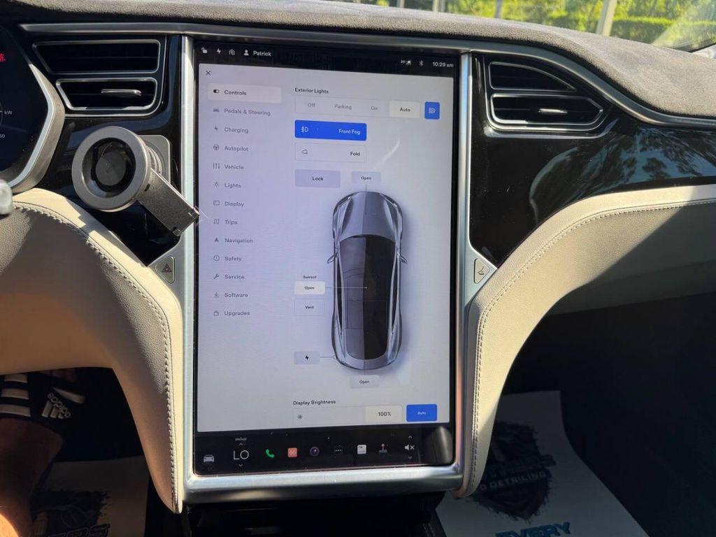 used 2015 Tesla Model S car, priced at $14,995