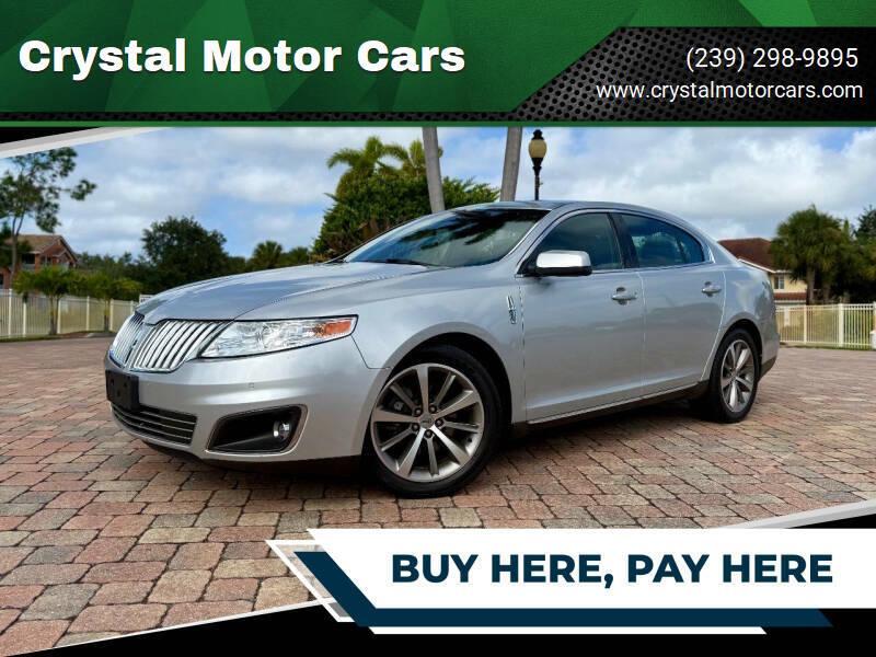 used 2009 Lincoln MKS car, priced at $6,695