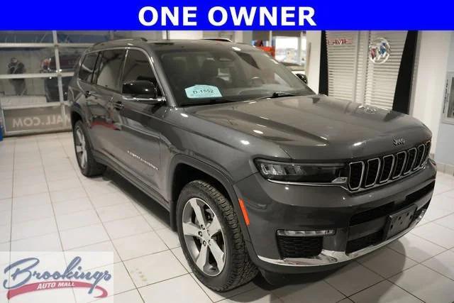 used 2021 Jeep Grand Cherokee L car, priced at $26,495