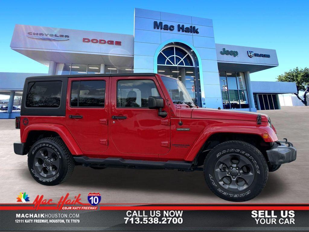 used 2017 Jeep Wrangler Unlimited car, priced at $20,000