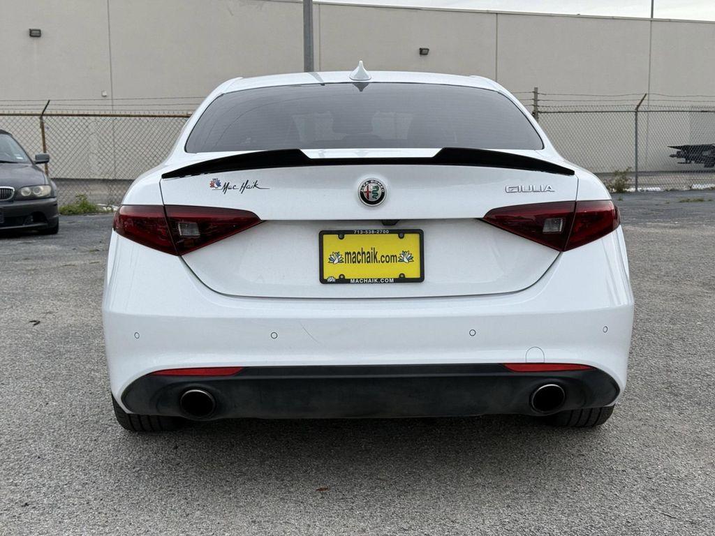 used 2018 Alfa Romeo Giulia car, priced at $12,500