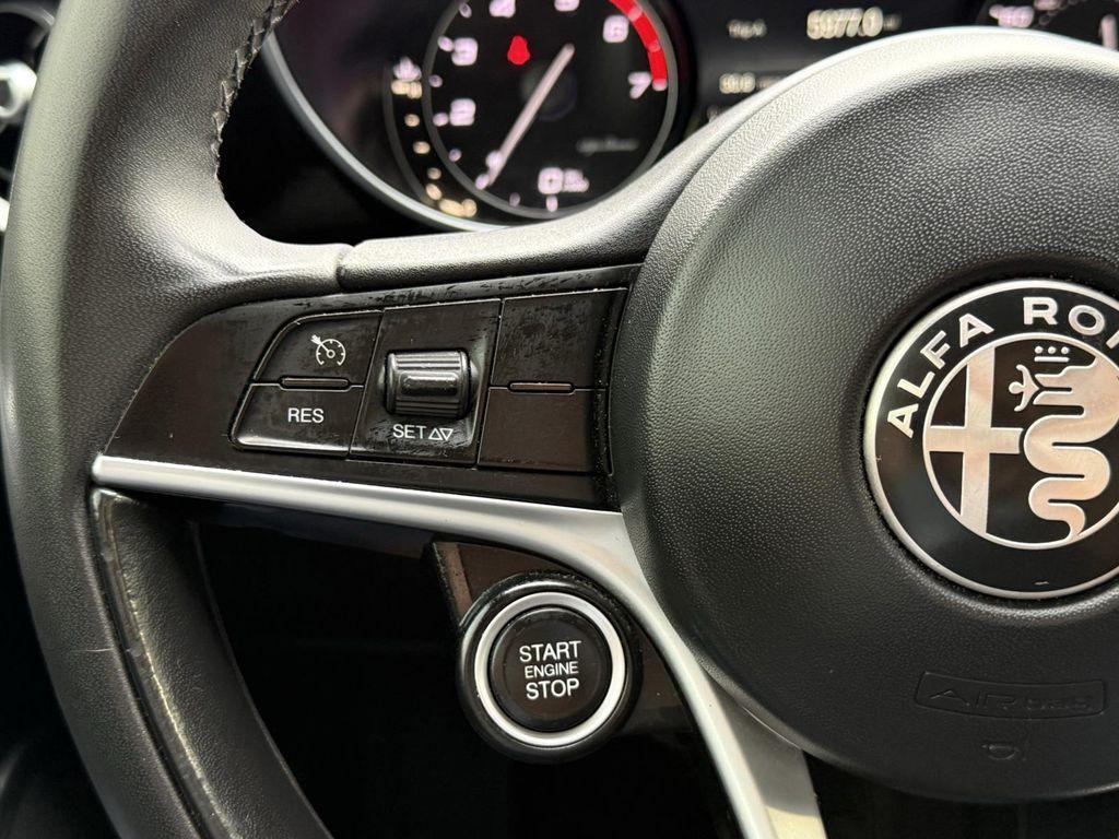 used 2018 Alfa Romeo Giulia car, priced at $12,500
