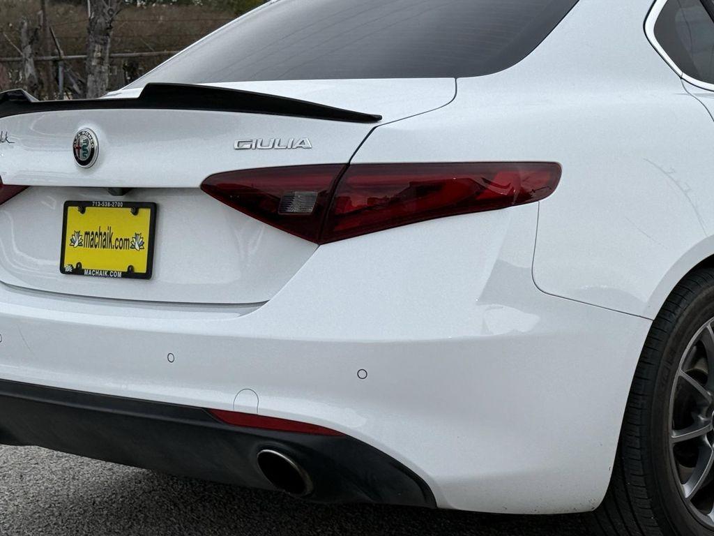 used 2018 Alfa Romeo Giulia car, priced at $12,500