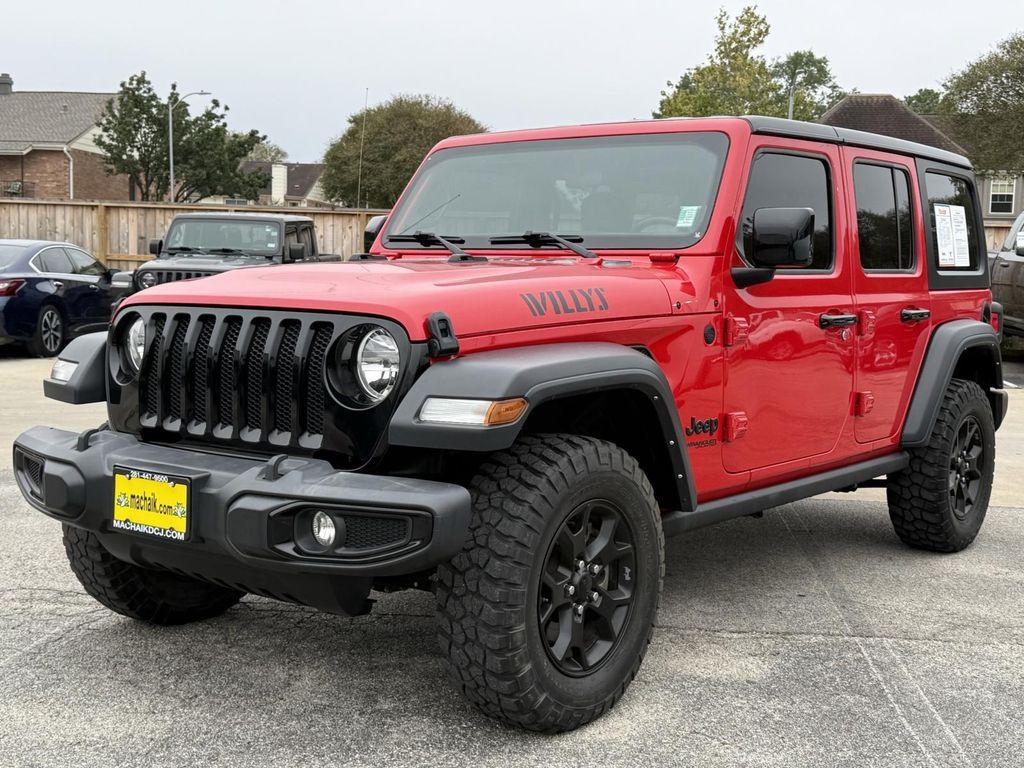 used 2021 Jeep Wrangler Unlimited car, priced at $26,000