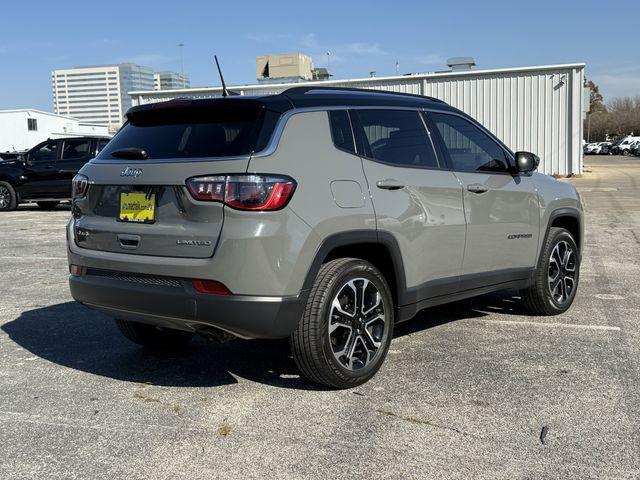 used 2022 Jeep Compass car, priced at $18,000