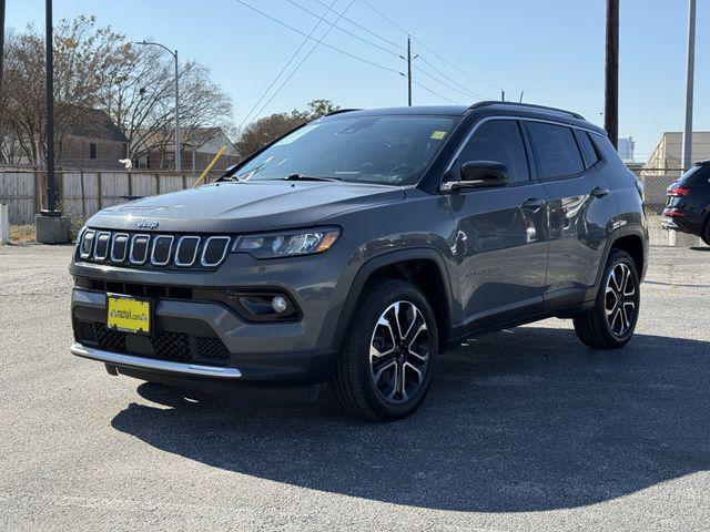 used 2022 Jeep Compass car, priced at $18,000