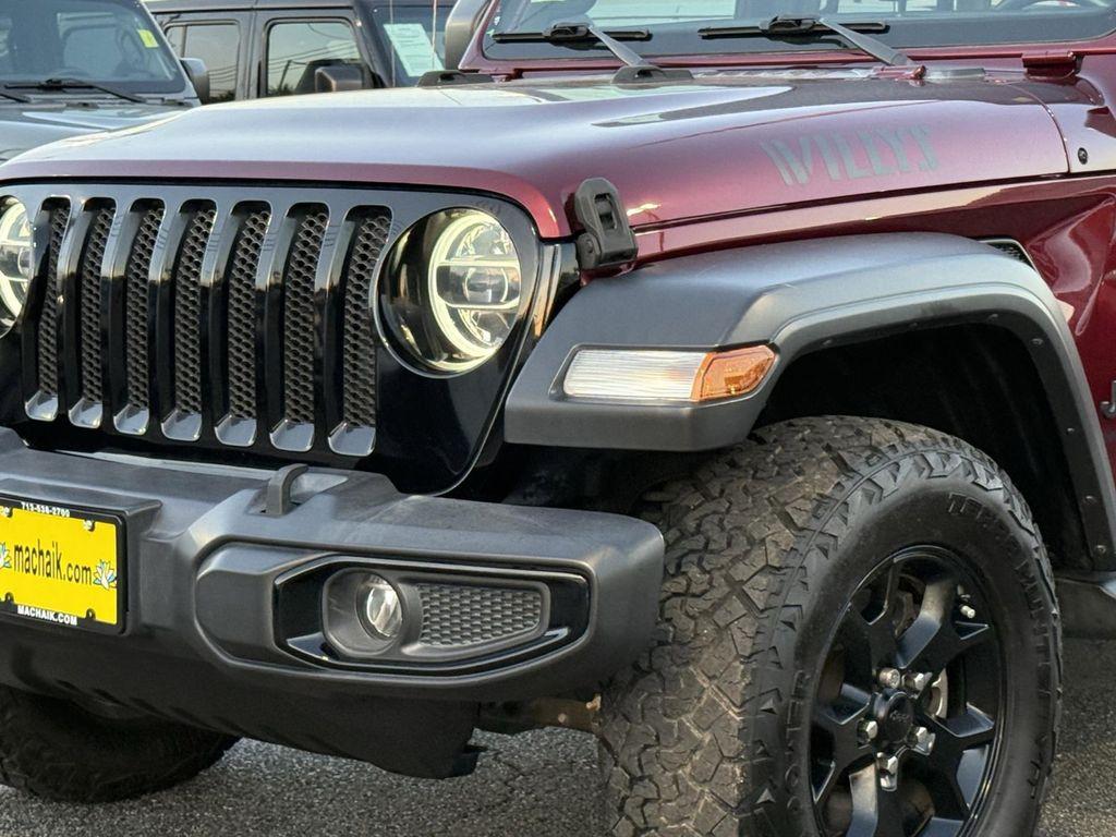 used 2021 Jeep Wrangler car, priced at $27,500