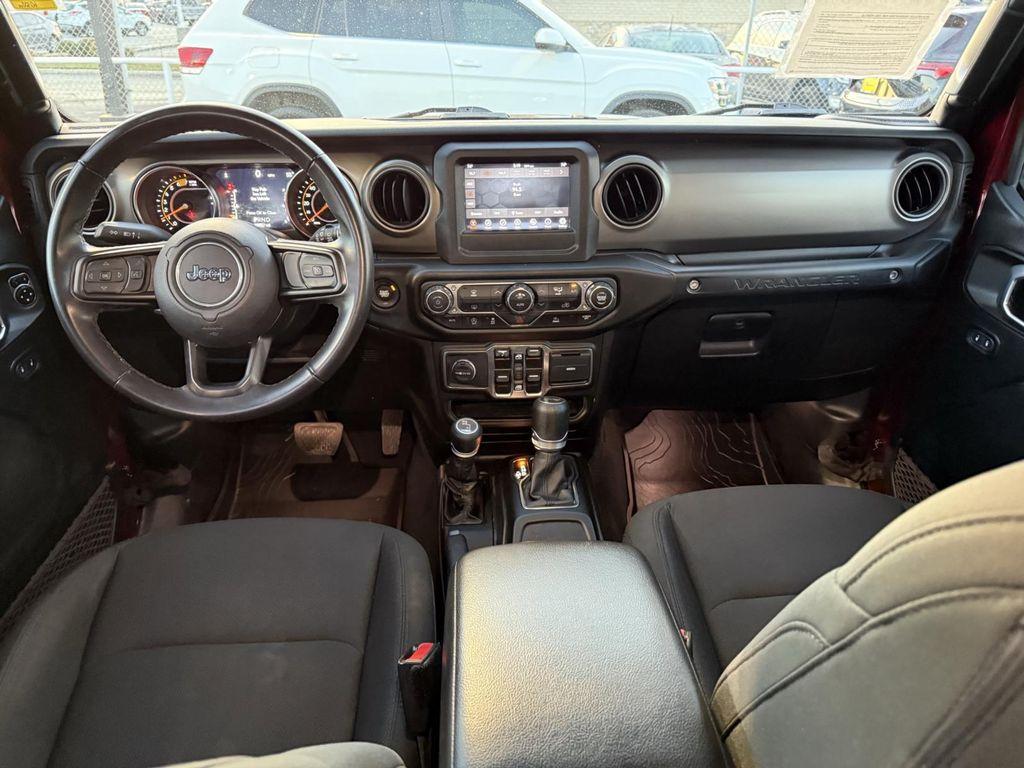used 2021 Jeep Wrangler car, priced at $27,500