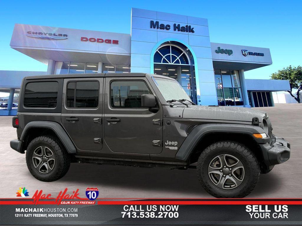 used 2018 Jeep Wrangler Unlimited car, priced at $17,000