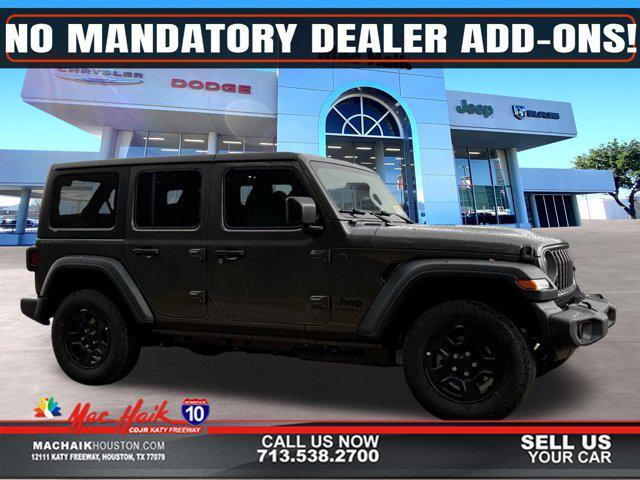 new 2026 Jeep Wrangler car, priced at $39,055