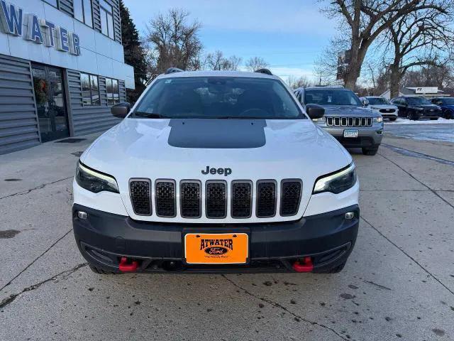 used 2021 Jeep Cherokee car, priced at $19,349