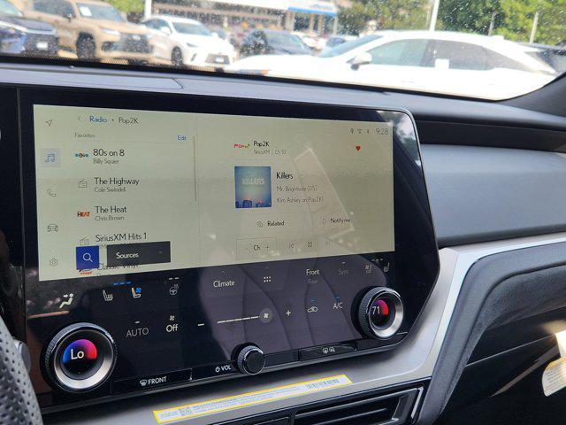 new 2025 Lexus TX 500h car, priced at $74,340