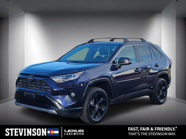 used 2020 Toyota RAV4 Hybrid car, priced at $26,201