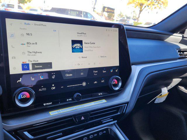new 2026 Lexus TX 350 car, priced at $67,278