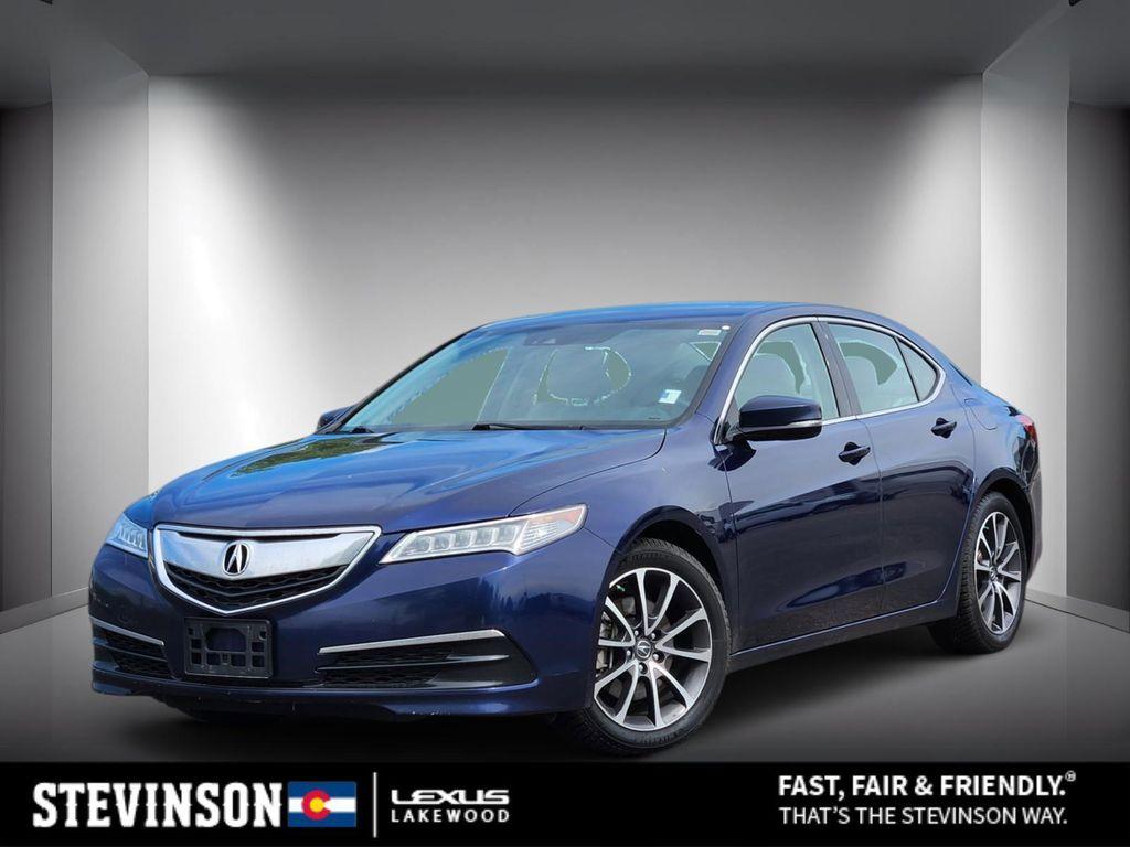 used 2015 Acura TLX car, priced at $16,500