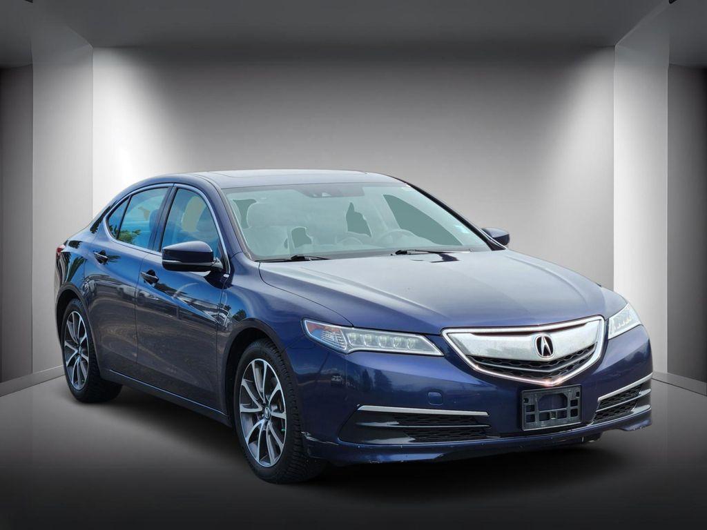 used 2015 Acura TLX car, priced at $16,500