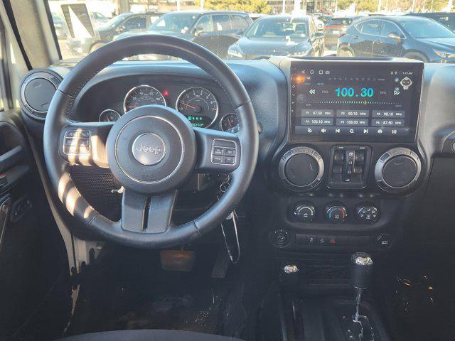 used 2015 Jeep Wrangler Unlimited car, priced at $17,200