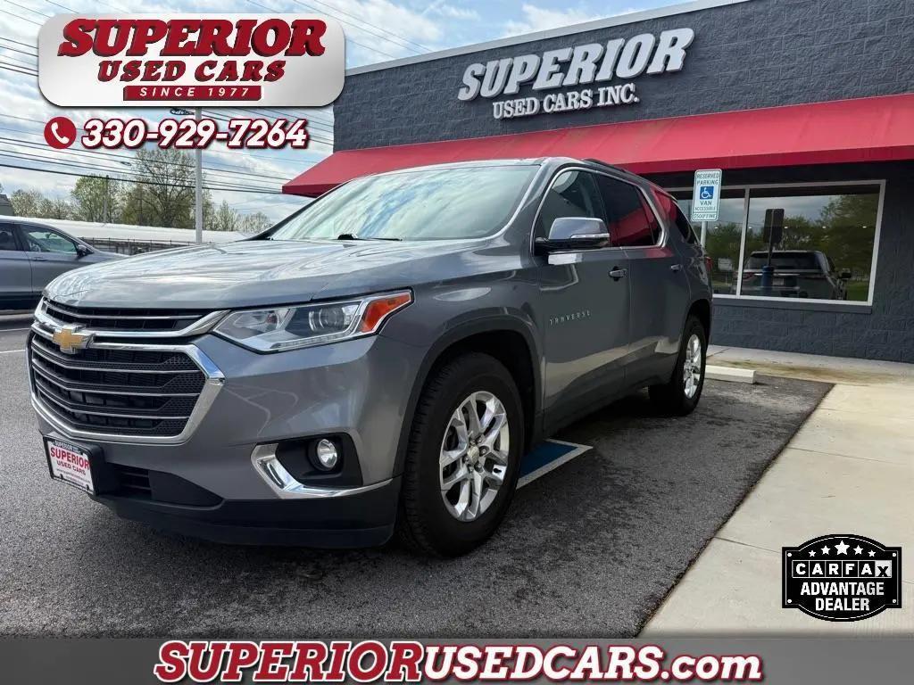 used 2020 Chevrolet Traverse car, priced at $18,990