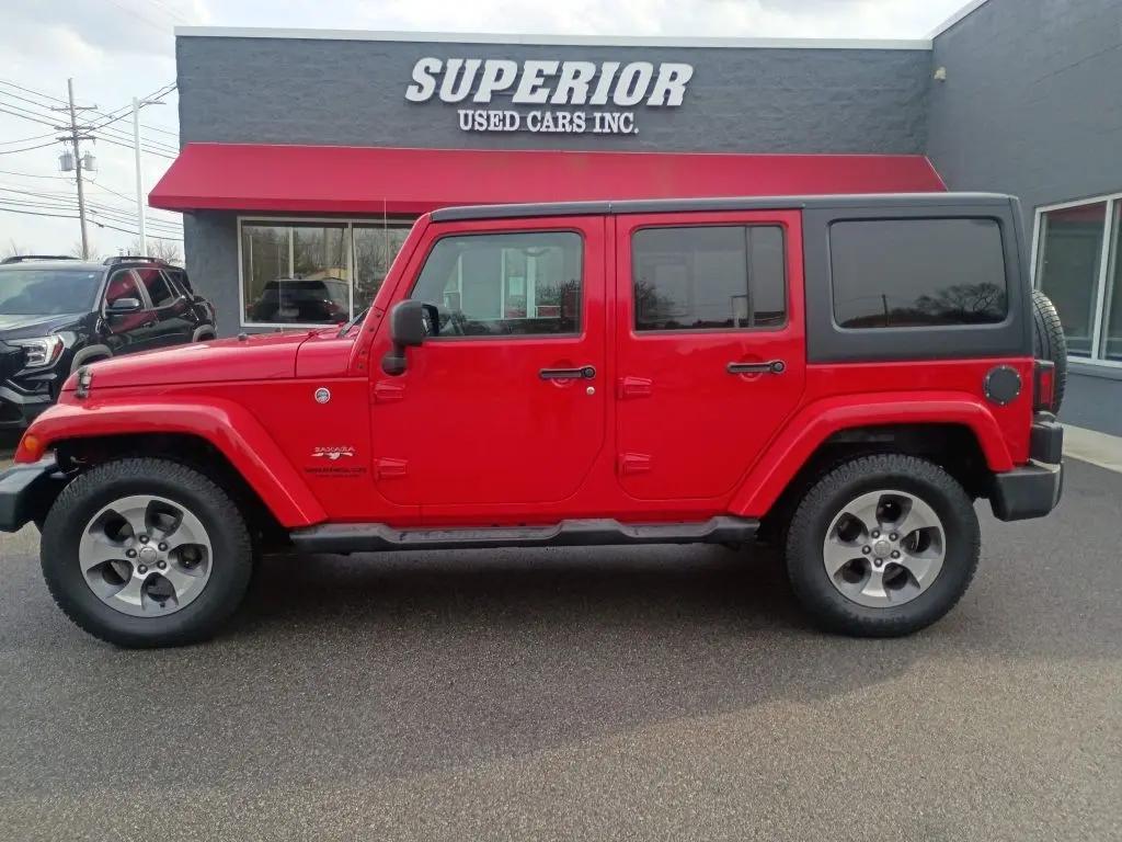 used 2016 Jeep Wrangler Unlimited car, priced at $13,988