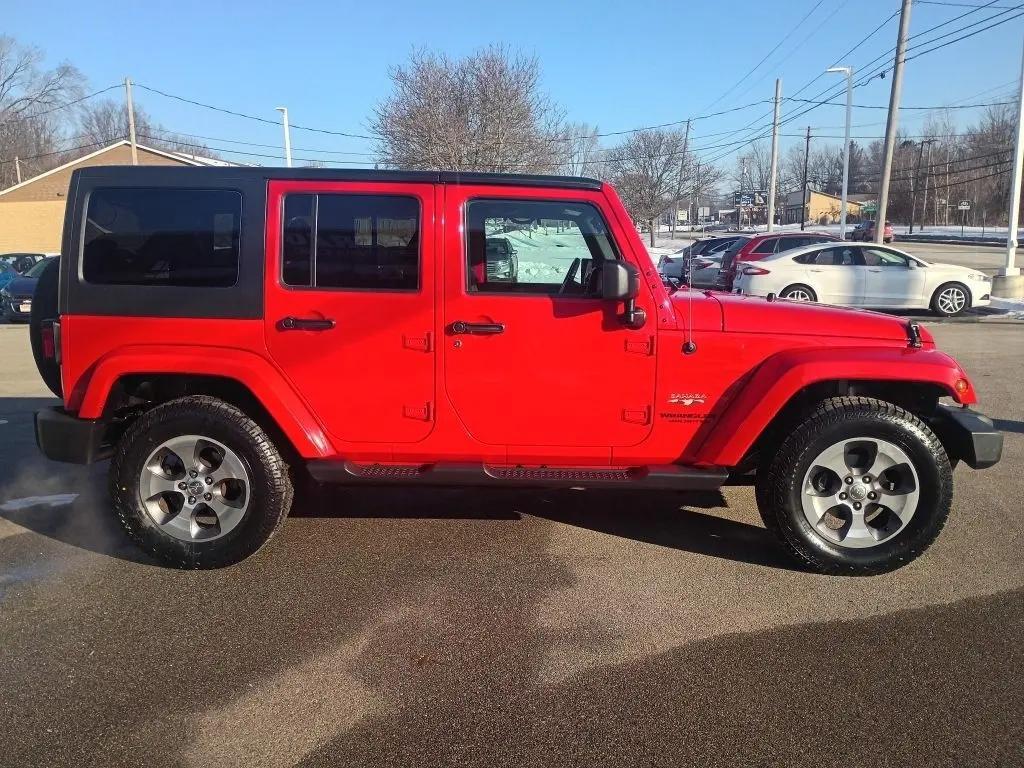 used 2016 Jeep Wrangler Unlimited car, priced at $13,988