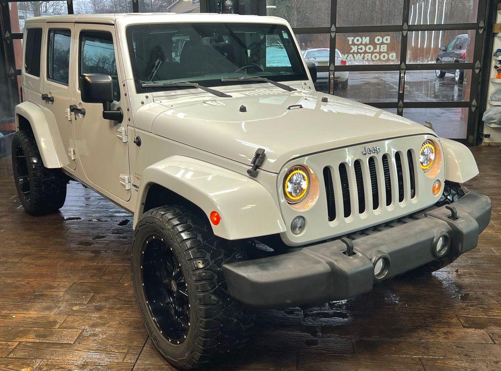 used 2015 Jeep Wrangler Unlimited car, priced at $21,499