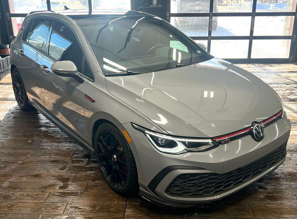 used 2022 Volkswagen Golf GTI car, priced at $22,999