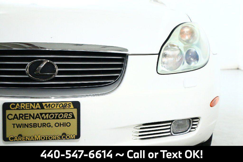 used 2003 Lexus SC 430 car, priced at $11,799