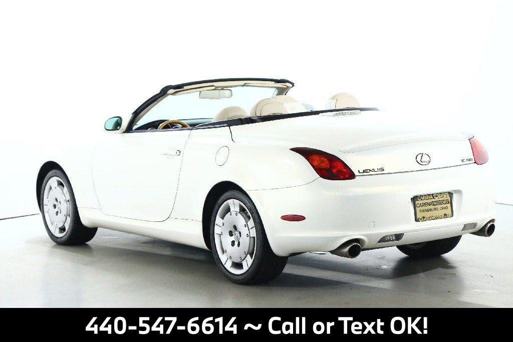 used 2003 Lexus SC 430 car, priced at $11,799