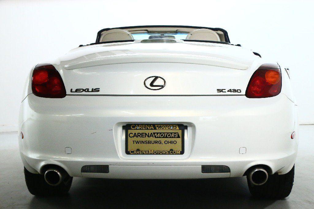 used 2003 Lexus SC 430 car, priced at $11,799