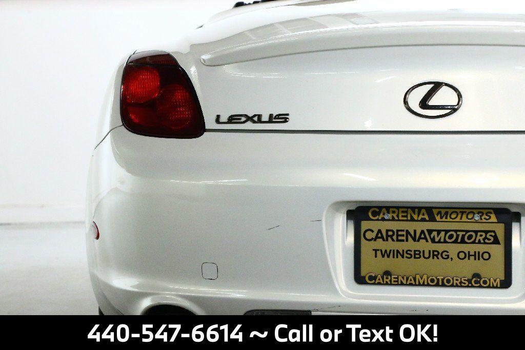 used 2003 Lexus SC 430 car, priced at $11,799