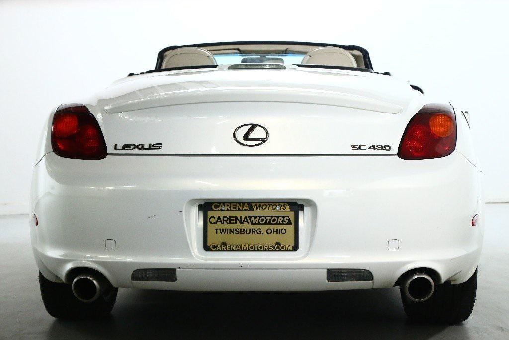 used 2003 Lexus SC 430 car, priced at $11,799